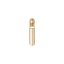 Plastic Zipper Slider Gold