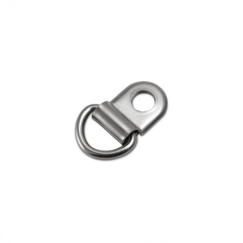 D-Ring With Clip, Nickel