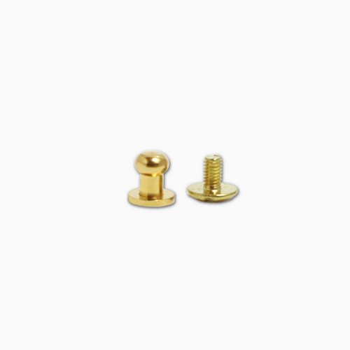 Stud, Gold, 5 mm