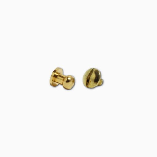 Stud, Gold, 5 mm