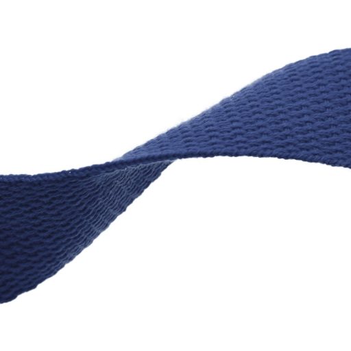 Polycotton webbing, 32 mm, jeans blue