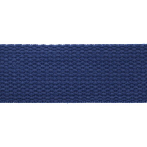 Polycotton webbing, 32 mm, jeans blue