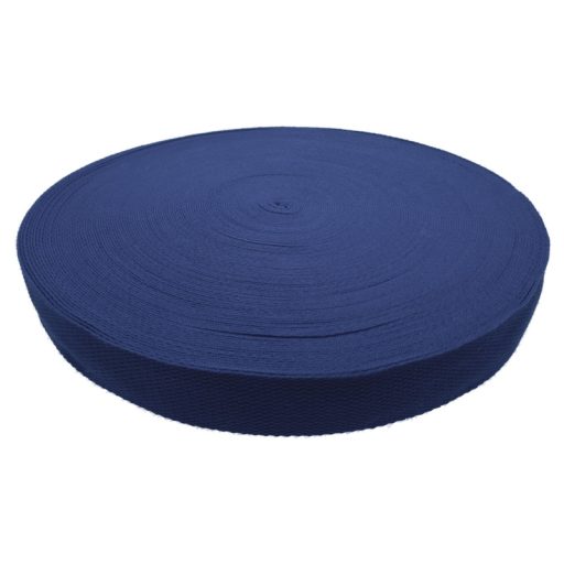Polycotton webbing, 32 mm, jeans blue