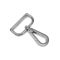 Premium Flat carabiner, Nickel, 40 mm