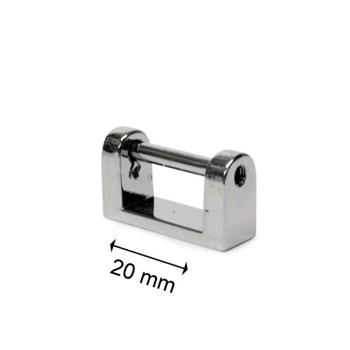 Brief Case Strap Holder, Nickel, 20 mm