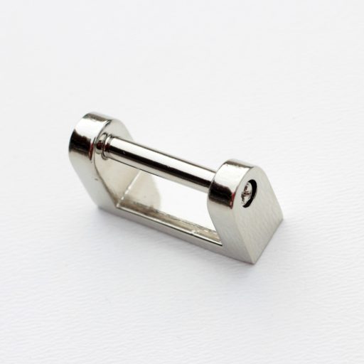 Brief Case Strap Holder, Nickel, 20 mm