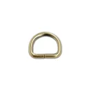 Iron D-ring, Antique, 25 mm