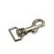 Leash carabiner, 20 mm, Nickel