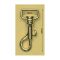 Kutya carabiner, 25 mm, Antique