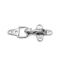 Fireman snap hook, silver colour