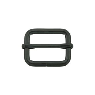 Iron Tri-Glide Slide, Black, 25 mm x 20 mm x 4mm