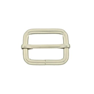 Iron Tri-Glide Slide, Nickel, 25 mm x 20 mm x 4 mm