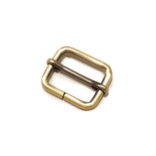 Iron Tri-Glide Slide, Antique, 25 mm x 20 mm x 4mm