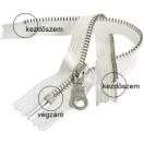 Starter Eye & End Stop Set for Metal Zippers
