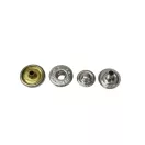 Turquoise Nickel Press Stud, 14 mm