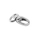 Snap Hook 15 mm. Black Nickel
