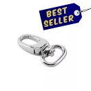 carabiner, 15 mm. Nickel