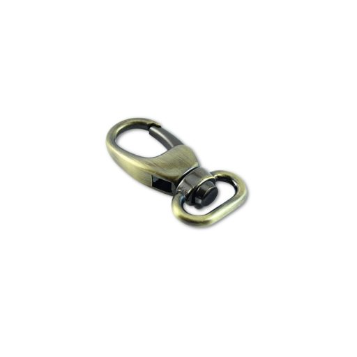 carabiner, 15 mm. Antique