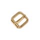 Roller Buckle, Gold, 20x20x4 mm