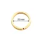 Key Ring, Gold, 28 mm