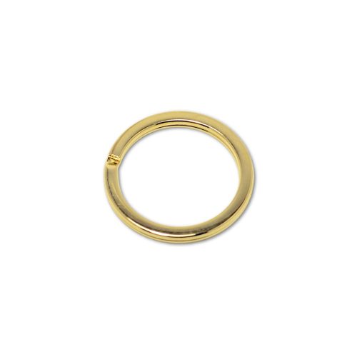 Key Ring, Gold, 33 mm