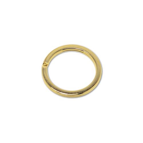 Key Ring, Gold, 33 mm