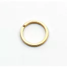 Key Ring, Gold, 27 mm