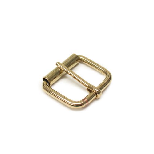 Roller Buckle, Gold, 20x20x4 mm