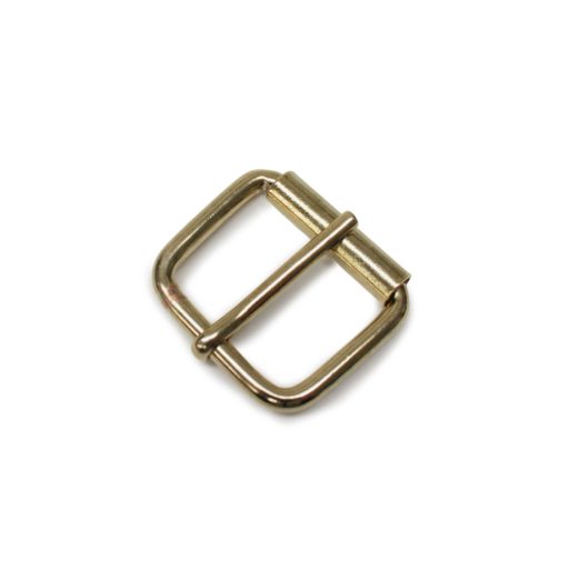 Roller Buckle, Gold, 20x20x4 mm