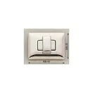 Turning Lock, Nickel, 40 mm x 30 mm