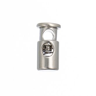 Spring Loaded Cord End for 4 mm Cord, Nickel