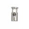Spring Loaded Cord End for 4 mm Cord, Nickel