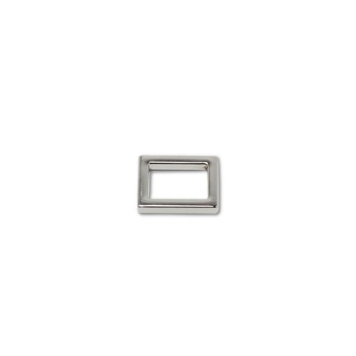 Zinc Alloy Angular Handbag Strap Holder, 15 mm, Nickel