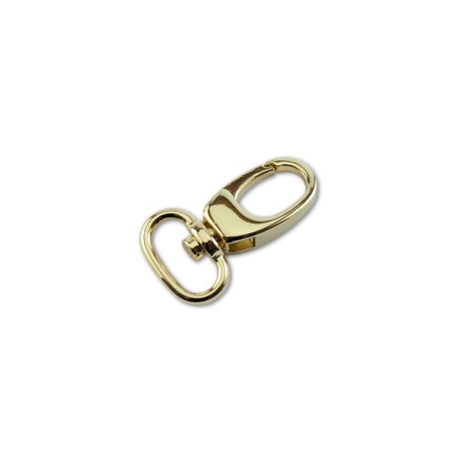 carabiner Gold, 16 mm
