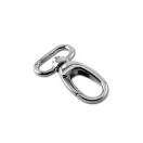 Snap Hook, 25 mm inside, Nickel