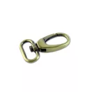 Snap Hook, 25 mm inside, Brushed Brass colour
