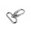 carabiner, 40 mm, Nickel