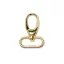 Snap Hook for Bags, 30 mm inside, Gold Coloured
