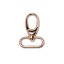 Snap hook 30 mm, Rose Gold