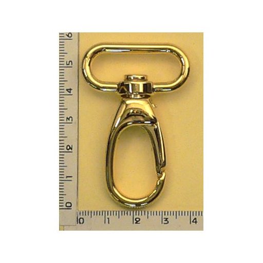 Snap hook 30 mm, Rose Gold