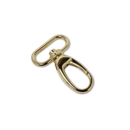 carabiner, 30 mm, Gold