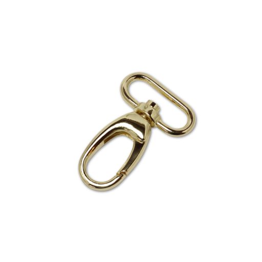 carabiner, 30 mm, Gold