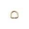 Iron D-ring, 12 mm, Gold