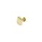 Square Design Rivet, 9x9 mm, Gold Colour