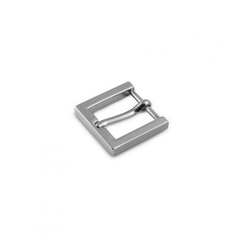 Angular Buckle, Nickel, 20 mm