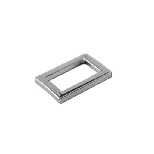 Zinc Alloy Angular Handbag Strap Holder, 30 mm, Nickel