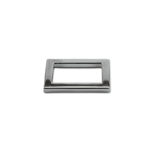 Zinc Alloy Angular Handbag Strap Holder, 30 mm, Nickel