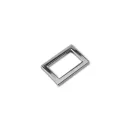 Zinc Alloy Angular Handbag Strap Holder, 30 mm, Nickel
