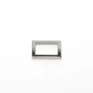 Zinc Alloy Angular Handbag Strap Holder, 20 mm, Nickel