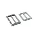 Flat fix Tri-Glide Slide, 25 mm, Nickel